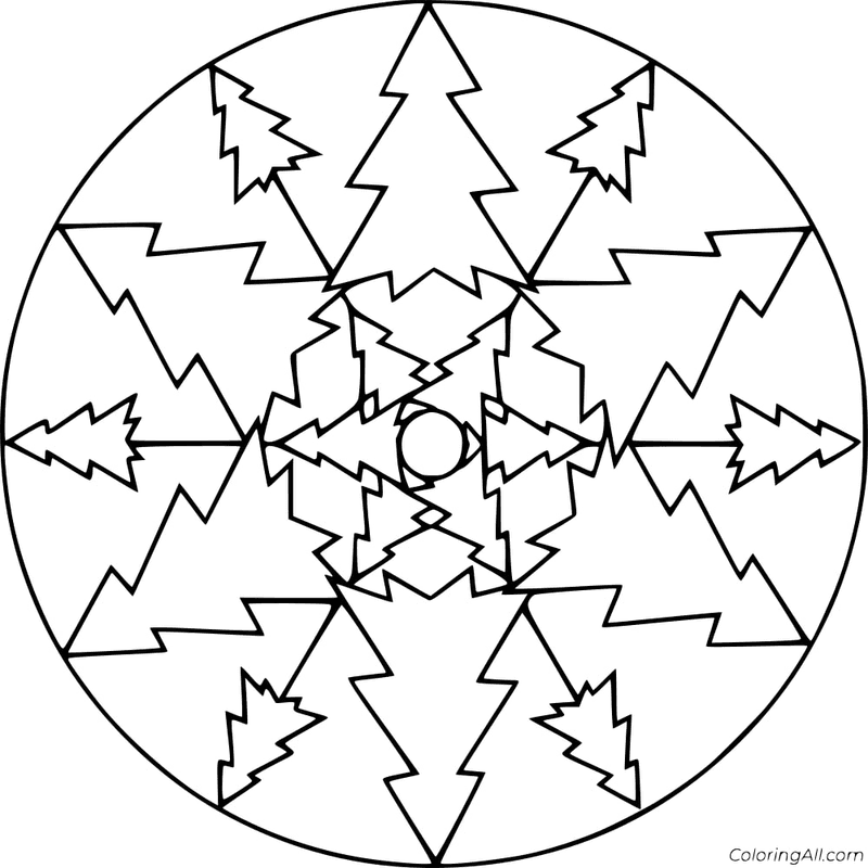 Christmas Mandala