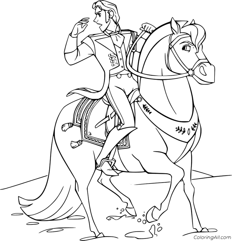 Hans Riding a Horse