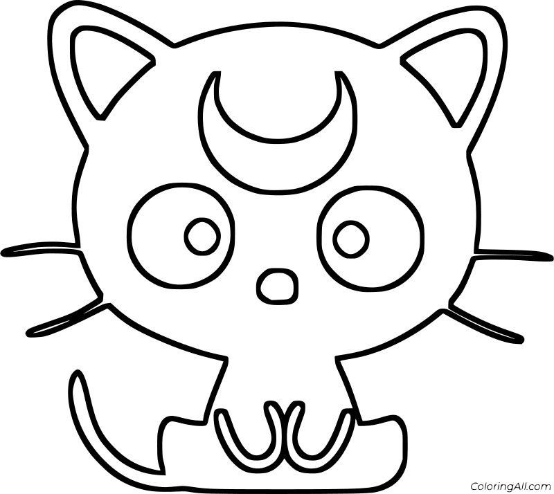 Chococat Coloring Page 4