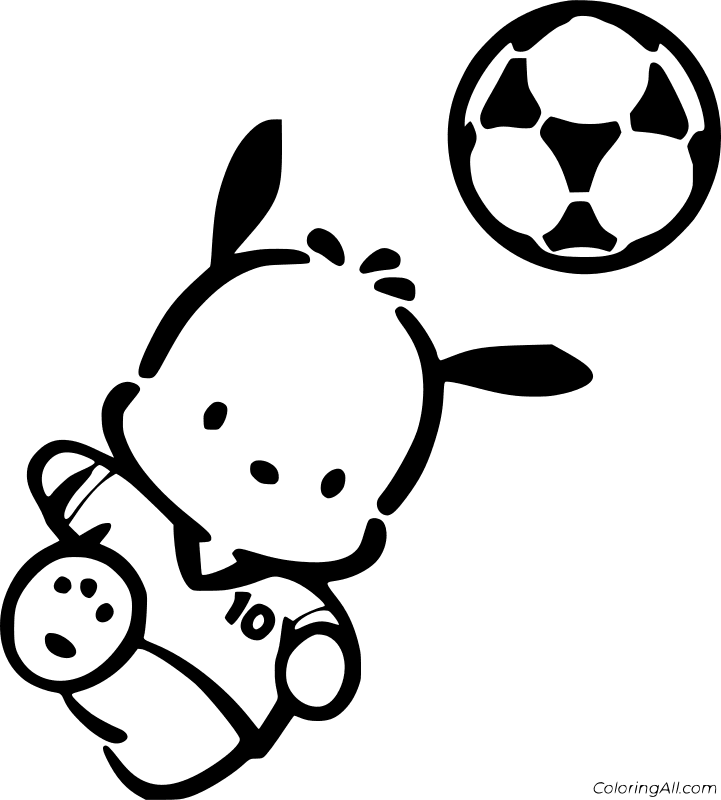 Pochacco Coloring Page 5