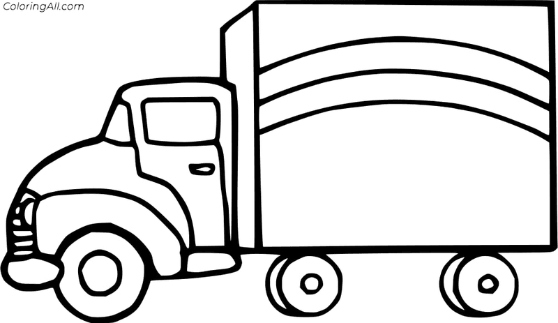 Truck Coloring Page